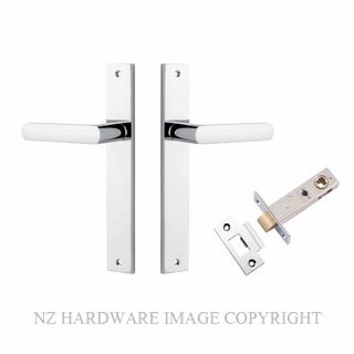 IVER 11860KPASS60 OSAKA PASSAGE LATCH KITSET RECTANGULAR PLATE CHROME PLATE