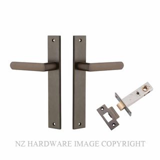 IVER 10860KPASS60 OSAKA PASSAGE LATCH KITSET RECTANGULAR PLATE SIGNATURE BRASS