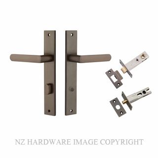 IVER 10860KPRIV60 OSAKA PRIVACY LATCH KITSET RECTANGULAR PLATE SIGNATURE BRASS