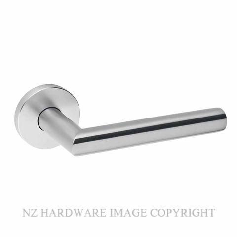 JNF IN.00.030.RC08M 19MM LEVER ON ROUND ROSE SATIN STAINLESS