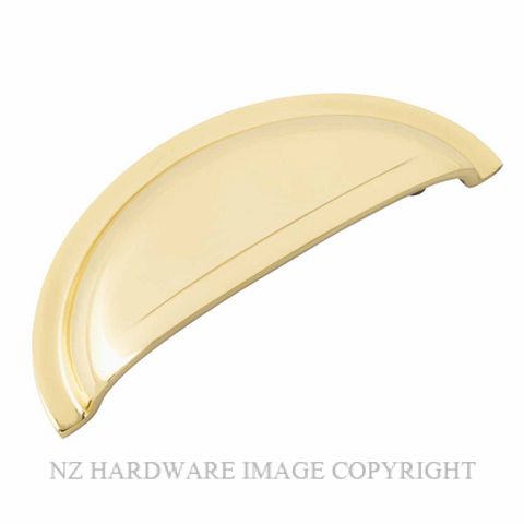 IVER 20816 SARLAT 96MM DRAWER PULL BRUSHED BRASS