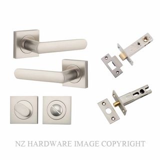 IVER 21189KPRIV60 OSAKA PRIVACY LATCH KITSET SQUARE ROSE SATIN NICKEL