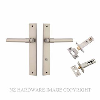 IVER 14896KPRIV60 HELSINKI PRIVACY LATCH KITSET RECTANGULAR PLATE SATIN NICKEL