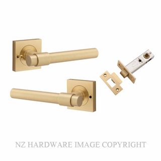 IVER 21206KIBPRIV60 HELSINKI INTERGRATED PRIVACY BRUSHED BRASS