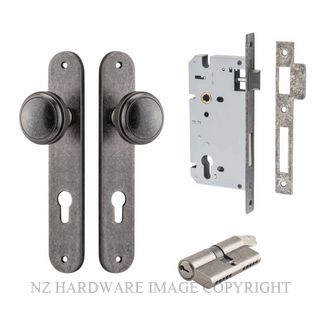 IVER 13832KENTR60KK PADDINGTON KEY-KEY ENTRANCE LOCK KITSET DISTRESSED NICKEL