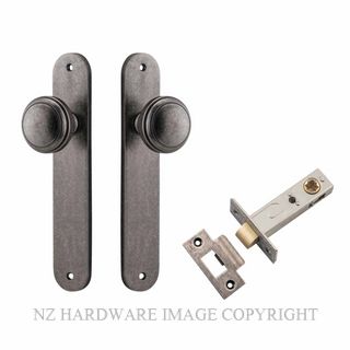 IVER 13832KPASS60 PADDINGTON PASSAGE LATCH KITSET DISTRESSED NICKEL
