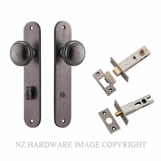 IVER 13832KPRIV60 PADDINGTON PRIVACY LATCH KITSET DISTRESSED NICKEL