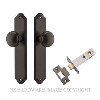 IVER 10826KPASS60 PADDINGTON PASSAGE LATCH KITSET SHOULDERED PLATE SIGNATURE BRASS