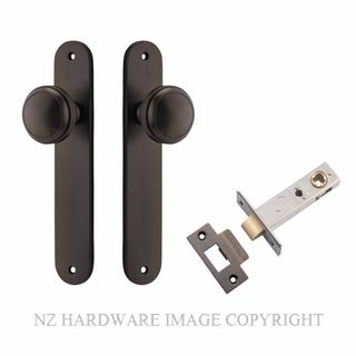 IVER 10832KPASS60 PADDINGTON PASSAGE LATCH KITSET OVAL PLATE SIGNATURE BRASS