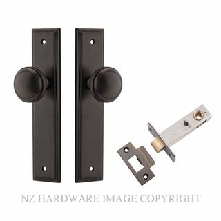 IVER 10838KPASS60 PADDINGTON PASSAGE LATCH KITSET STEPPED PLATE SIGNATURE BRASS