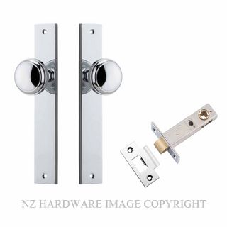 IVER 11820KPASS60 PADDINGTON PASSAGE LATCH KITSET RECTANGULAR PLATE CHROME PLATE