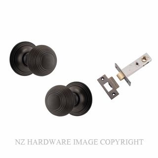 IVER 0221KPASS60 GUILDFORD PASSAGE LATCH KITSET ROUND ROSE SIGNATURE BRASS