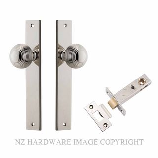 IVER 14324KPASS60 GUILDFORD PASSAGE LATCH KITSET RECTANGULAR PLATE POLISHED NICKEL