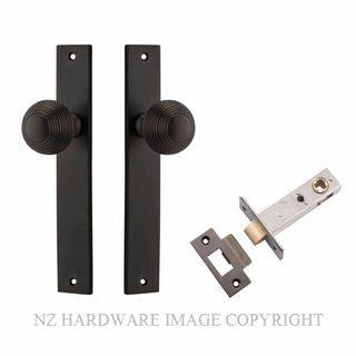 IVER 10824KPASS60 GUILDFORD PASSAGE LATCH KITSET RECTANGULAR PLATE SIGNATURE BRASS