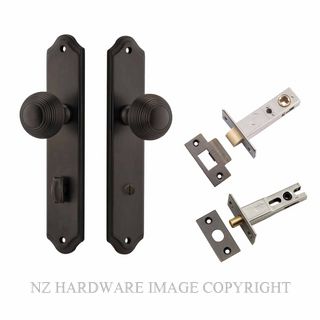 IVER 10830KPRIV60 GUILDFORD PRIVACY LATCH KITSET SHOULDERED PLATE SIGNATURE BRASS