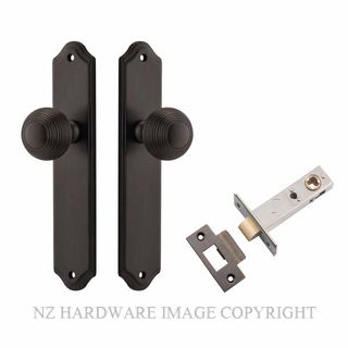 IVER 10830KPASS60 GUILDFORD PASSAGE LATCH KITSET SHOULDERED PLATE SIGNATURE BRASS