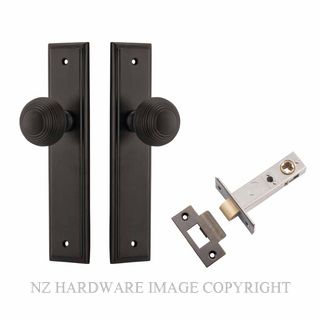 IVER 10842KPASS60 GUILDFORD PASSAGE LATCH KITSET STEPPED PLATE SIGNATURE BRASS