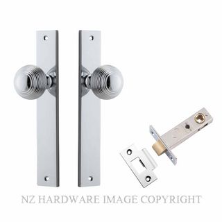 IVER 11824KPASS60 GUILDFORD PASSAGE LATCH KITSET RECTANGULAR PLATE CHROME PLATE