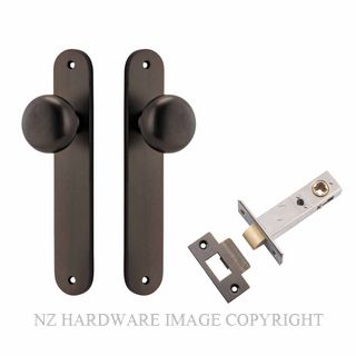 IVER 10834KPASS60 CAMBRIDGE PASSAGE LATCH KITSET OVAL PLATE SIGNATURE BRASS