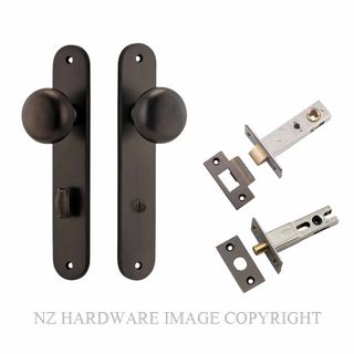 IVER 10834KPRIV60 CAMBRIDGE PRIVACY LATCH KITSET OVAL PLATE SIGNATURE BRASS