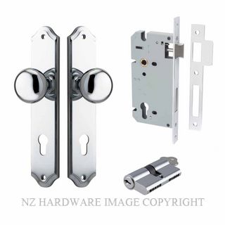 IVER 11828KENTR60KK CAMBRIDGE KEY-KEY ENTRANCE LOCK KITSET SHOULDERED PLATE CHROME PLATE