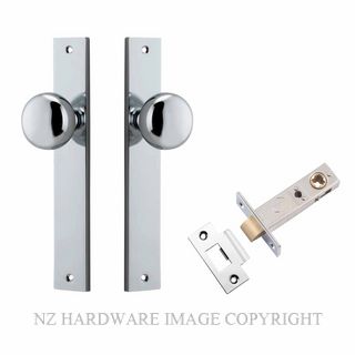 IVER 11822KPASS60 CAMBRIDGE PASSAGE LATCH KITSET RECTANGULAR PLATE CHROME PLATE