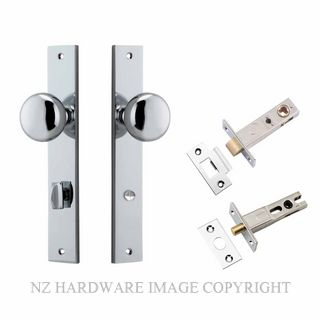 IVER 11822KPRIV60 CAMBRIDGE PRIVACY LATCH KITSET RECTANGULAR PLATE CHROME PLATE