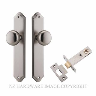 IVER 14828KPASS60 CAMBRIDGE PASSAGE LATCH KITSET SHOULDERED PLATE SATIN NICKEL