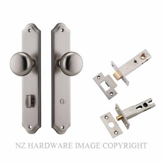 IVER 14828KPRIV60 CAMBRIDGE PRIVACY LATCH KITSET SHOULDERED PLATE SATIN NICKEL