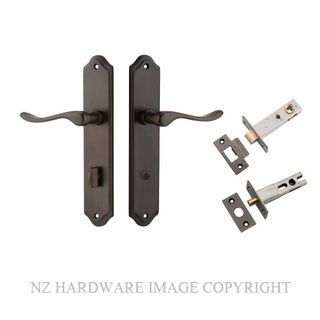 IVER 10922KPRIV60 STIRLING PRIVACY LATCH KITSET SHOULDERED PLATE SIGNATURE BRASS