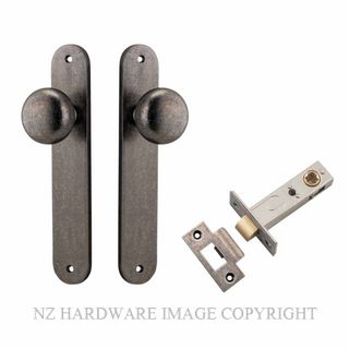 IVER 13834KPASS60 CAMBRIDGE PASSAGE LATCH KITSET DISTRESSED NICKEL