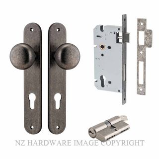IVER 13834KENTR60KK CAMBRIDGE KEY-KEY ENTRANCE LOCK KITSET DISTRESSED NICKEL