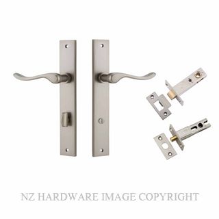 IVER 14920KPRIV60 STIRLING PRIVACY LATCH KITSET RECTANGULAR PLATE SATIN NICKEL