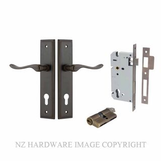 IVER 10926KENTR60KK STIRLING KEY-KEY ENTRANCE LOCK KITSET STEPPED PLATE SIGNATURE BRASS