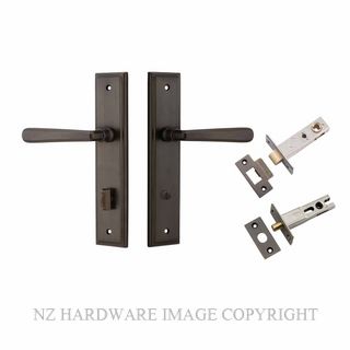 IVER 10878KPRIV60 COPENHAGEN PRIVACY LATCH KITSET STEPPED PLATE SIGNATURE BRASS