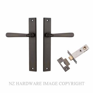 IVER 10872KPASS60 COPENHAGEN PASSAGE LATCH KITSET RECTANGULAR PLATE SIGNATURE BRASS