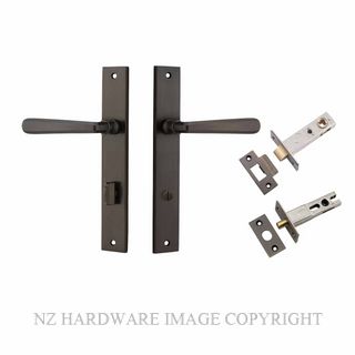 IVER 10872KPRIV60 COPENHAGEN PRIVACY LATCH KITSET RECTANGULAR PLATE SIGNATURE BRASS
