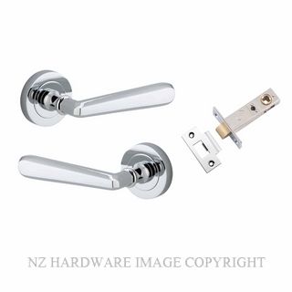 IVER 20804KPASS60 COPENHAGEN PASSAGE LATCH KITSET ROUND ROSE CHROME PLATE