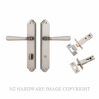 IVER 14874KPRIV60 COPENHAGEN PRIVACY LATCH KITSET SHOULDERED PLATE SATIN NICKEL
