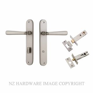 IVER 14876KPRIV60 COPENHAGEN PRIVACY LATCH KITSET OVAL PLATE SATIN NICKEL