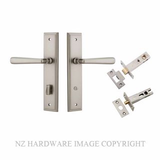 IVER 14878KPRIV60 COPENHAGEN PRIVACY LATCH KITSET STEPPED PLATE SATIN NICKEL