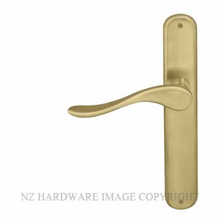 WINDSOR 8248 MSB HAVEN OVAL PASSAGE KITSET MATT SATIN BRASS