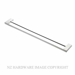 HEIRLOOM TEDTR800BN TEKA TOWEL RAIL DBL 800MM BRUSHED NICKEL