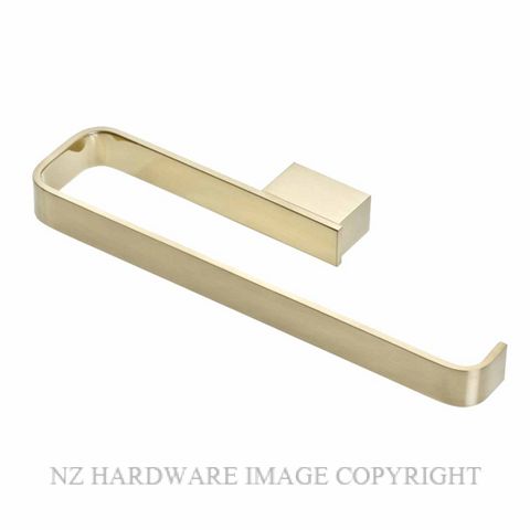 HEIRLOOM TETRSBB TEKA TOWEL STIRRUP BRUSHED BRASS