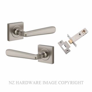 IVER 21199KPASS60 COPENHAGEN PASSAGE LATCH KITSET SQUARE ROSE SATIN NICKEL