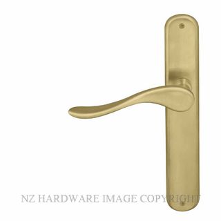 WINDSOR 8168 MSB HAVEN OVAL LONGPLATE MATT SATIN BRASS