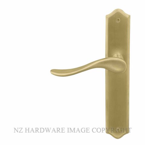 WINDSOR HAVEN TRADITIONAL MSB LONGPLATE MATT SATIN BRASS