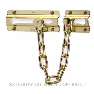 YALE MC30PB DOOR SAFETY CHAIN POLISHED BRASS