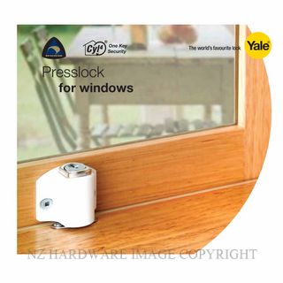 YALE MC81C4WLS PRESSLOCK WHITE