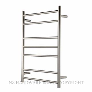 HEIRLOOM WG825BN GENESIS HEATED TOWEL RAIL BRUSHED NICKEL